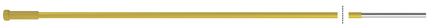 Канал направляющий 3.40 м диам. 1.2-1.6_сталь_желтый (1 шт.)